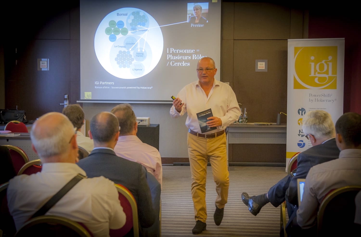 Bernard Marie Chiquet formation Holacratie